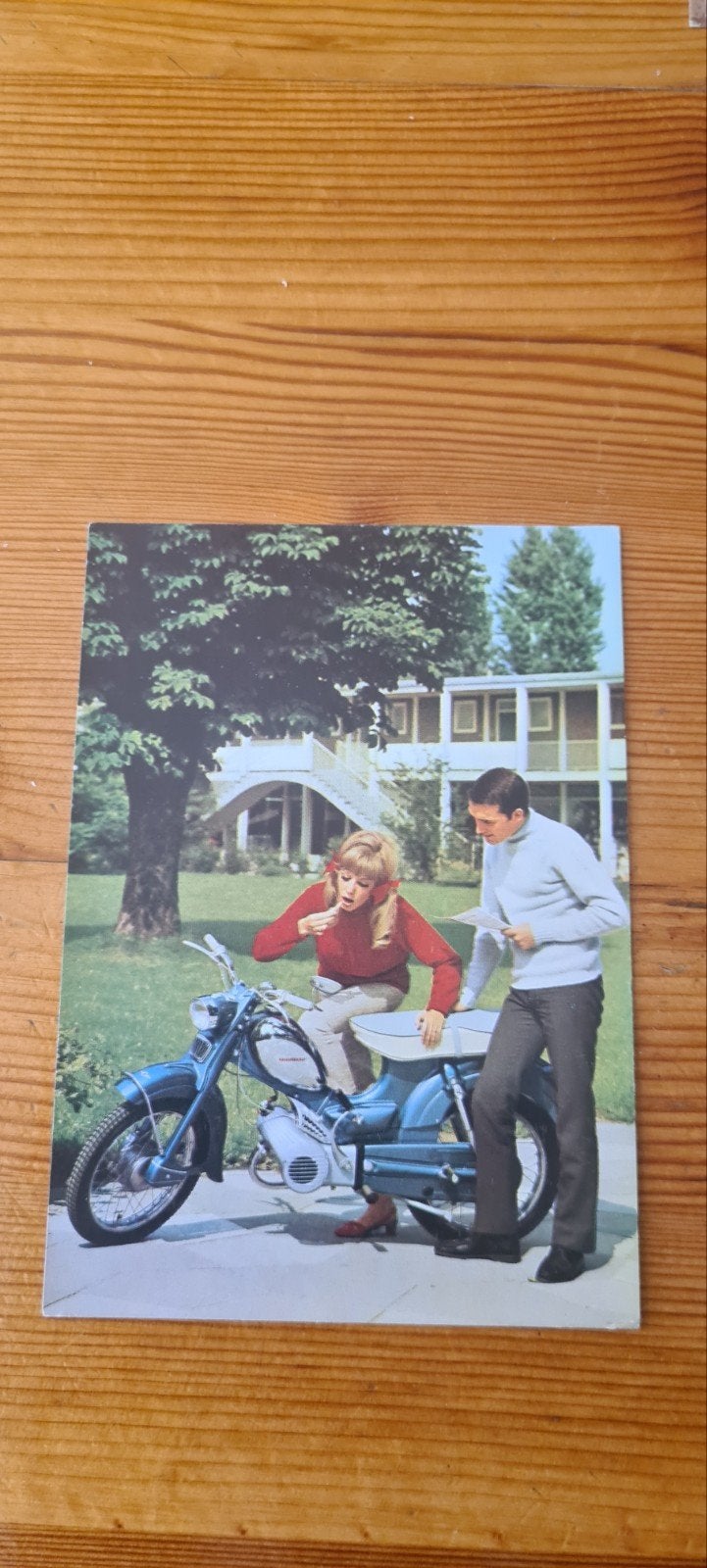 zündapp postkaarten, Verzenden
