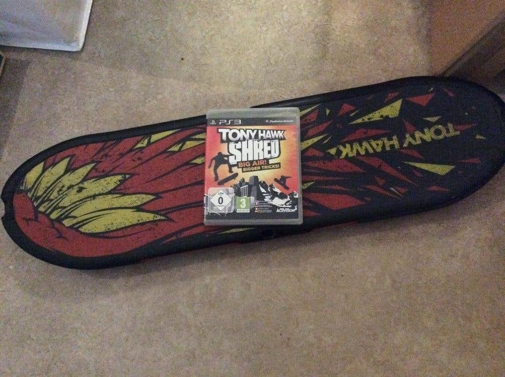 Tony Hawk SHRED Ps3. inclusief board controller, geen dongle, Spelcomputers en Games, Gebruikt, 1 speler, Ophalen of Verzenden
