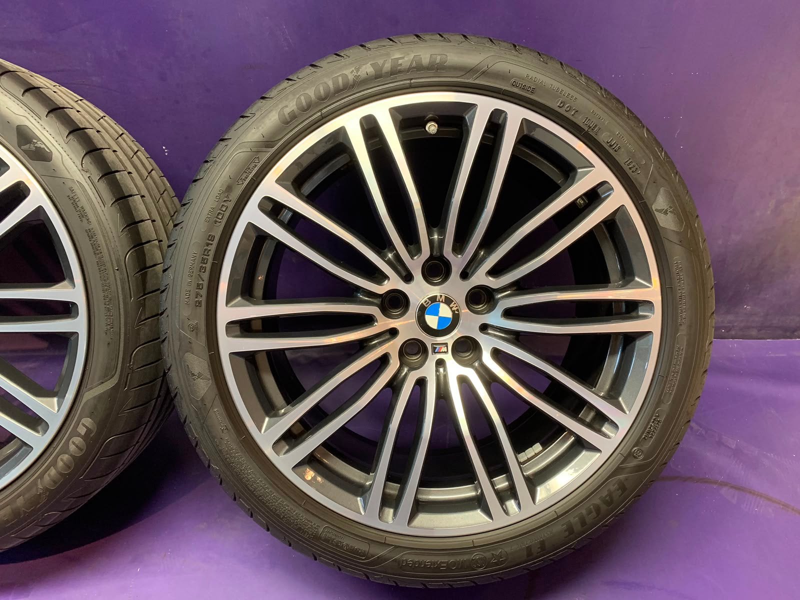 LM 19 inch velgen BMW 5 serie, styling 664M, breedset, zomer, Banden en Velgen, Personenwagen, Zomerbanden, Ophalen