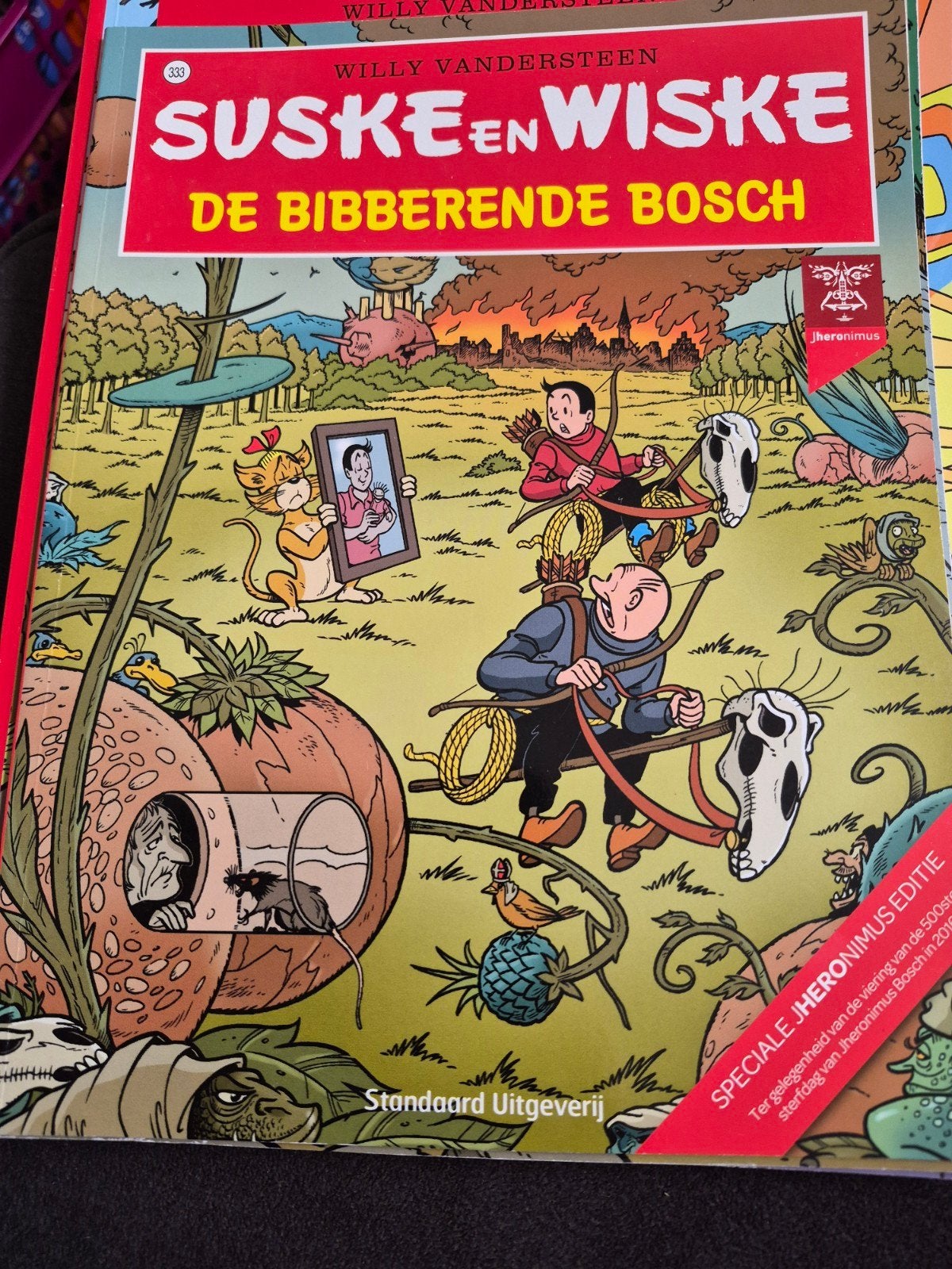 Suske en Wiske: De Bibberende Bosch - Speciale Uitgave, Boeken, Stripboeken, Eén stripboek, Ophalen of Verzenden, Zo goed als nieuw