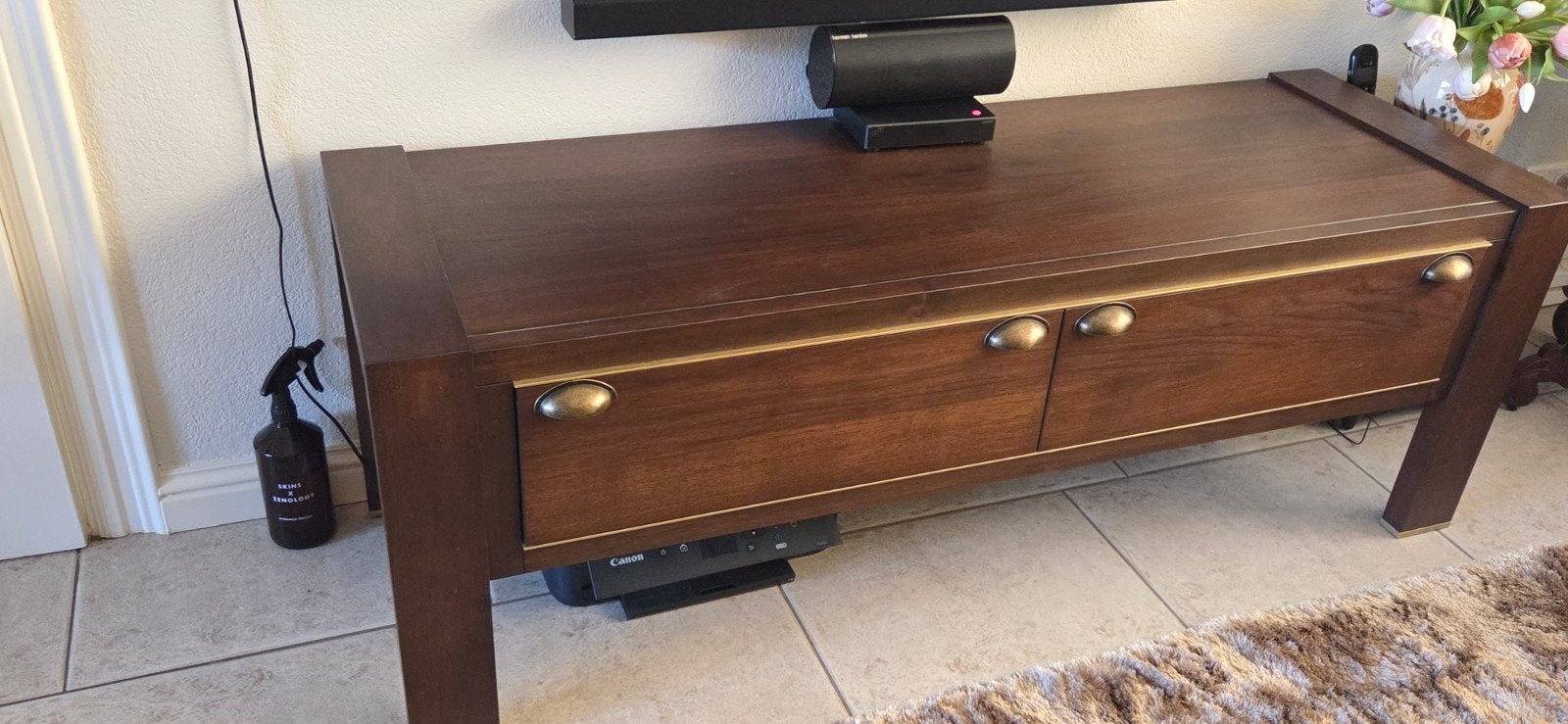 Tv meubel 1.55 x 55 x52 cm, Ophalen, Rechthoekig