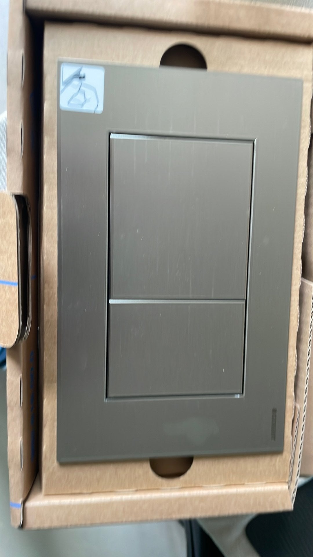 GEBERIT 40 square bedienings plaat RVS, Ophalen of Verzenden, Nieuw