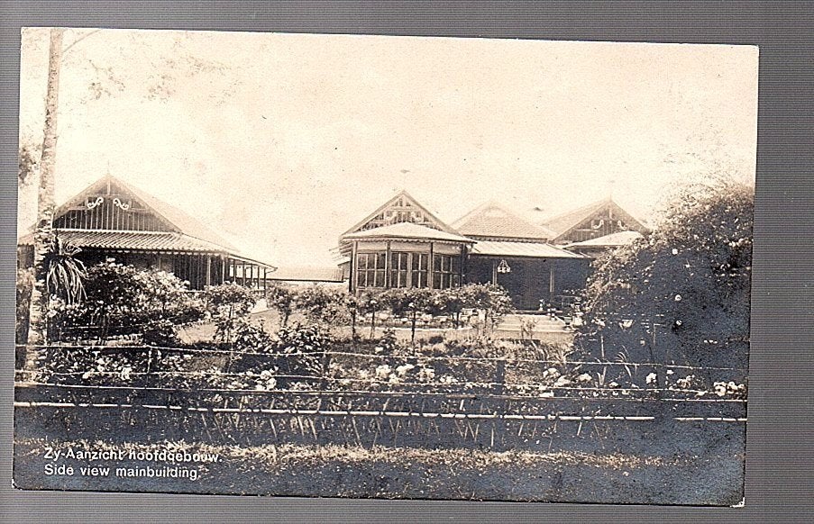 Ned Indië  1910 private PHOTO Hotel Beau Séjour Lemban, Ophalen, Voor 1920, Buiten Europa