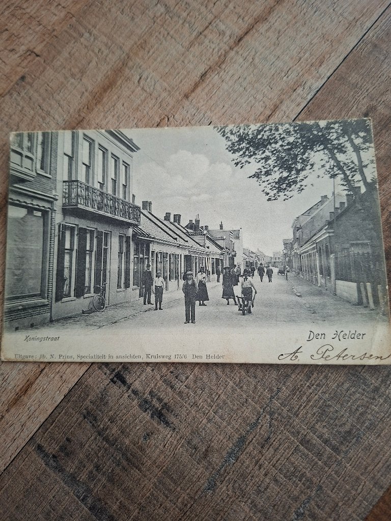 den helder, Verzamelen, Ophalen of Verzenden, Voor 1920, Gelopen, Noord-Holland