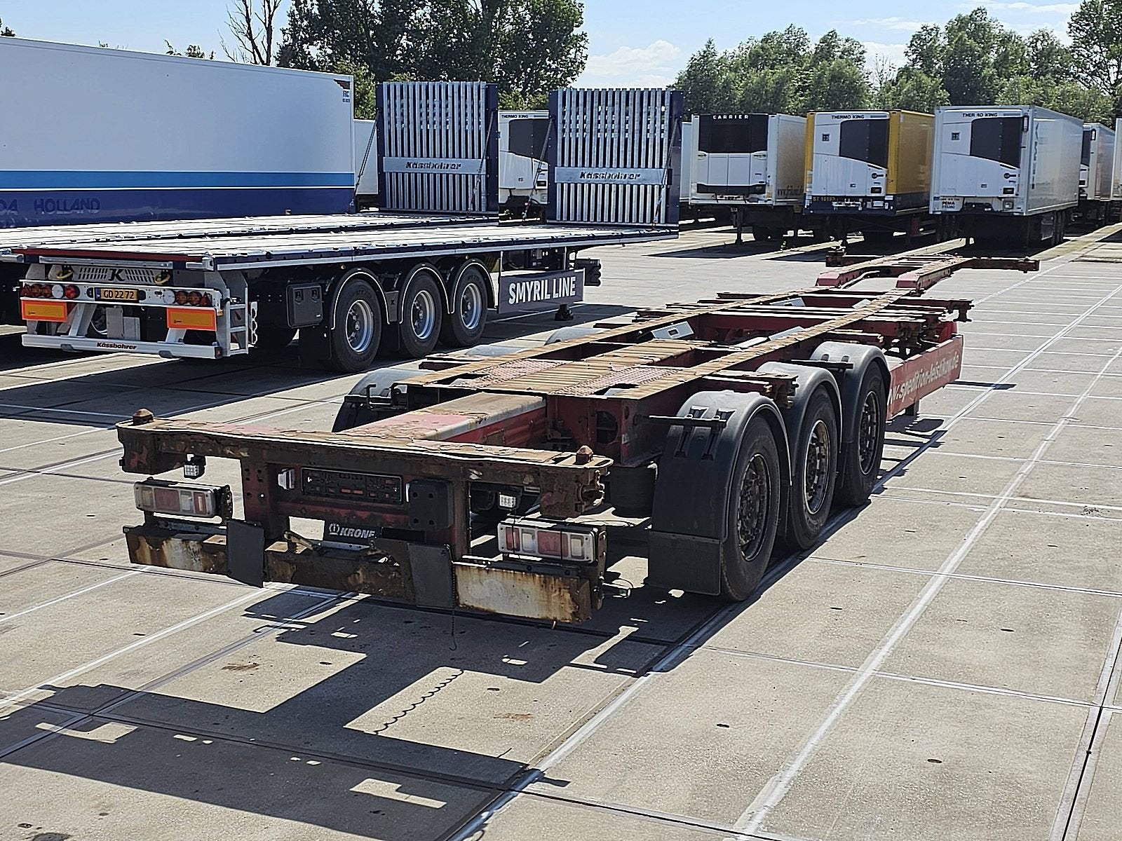 KRONE SD boxliner, Overige kleuren, Bedrijf, Aanhangers en Opleggers, Te koop