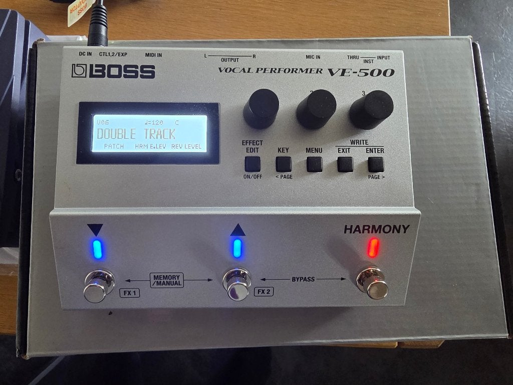 Boss VE-500 effectpedaal (nieuw), Ophalen of Verzenden, Nieuw, Delay of Echo