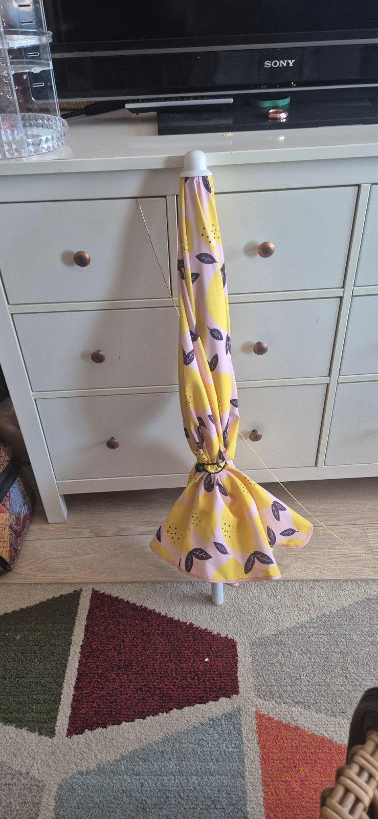 gratis parasol een voet