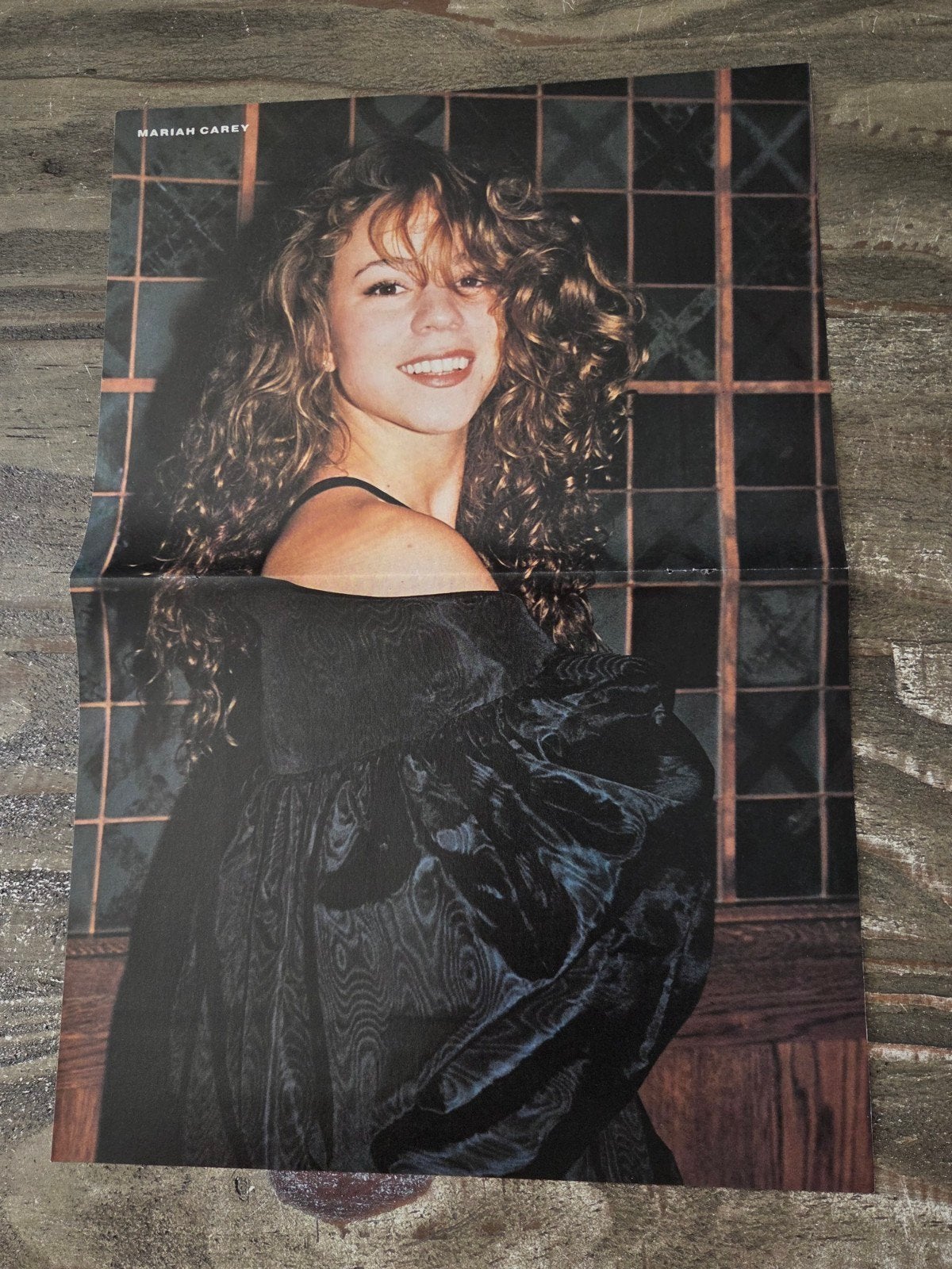 Mariah Carey Poster - Vintage Muziek Poster, Ophalen of Verzenden, Zo goed als nieuw, A1 t/m A3, Muziek
