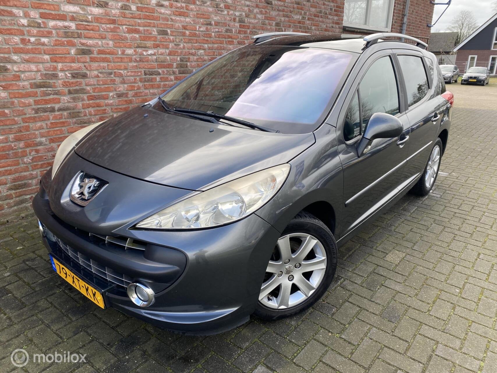 Peugeot 207 SW 1.6 VTi XS, Voorwielaandrijving, Stof, Gebruikt, Zwart