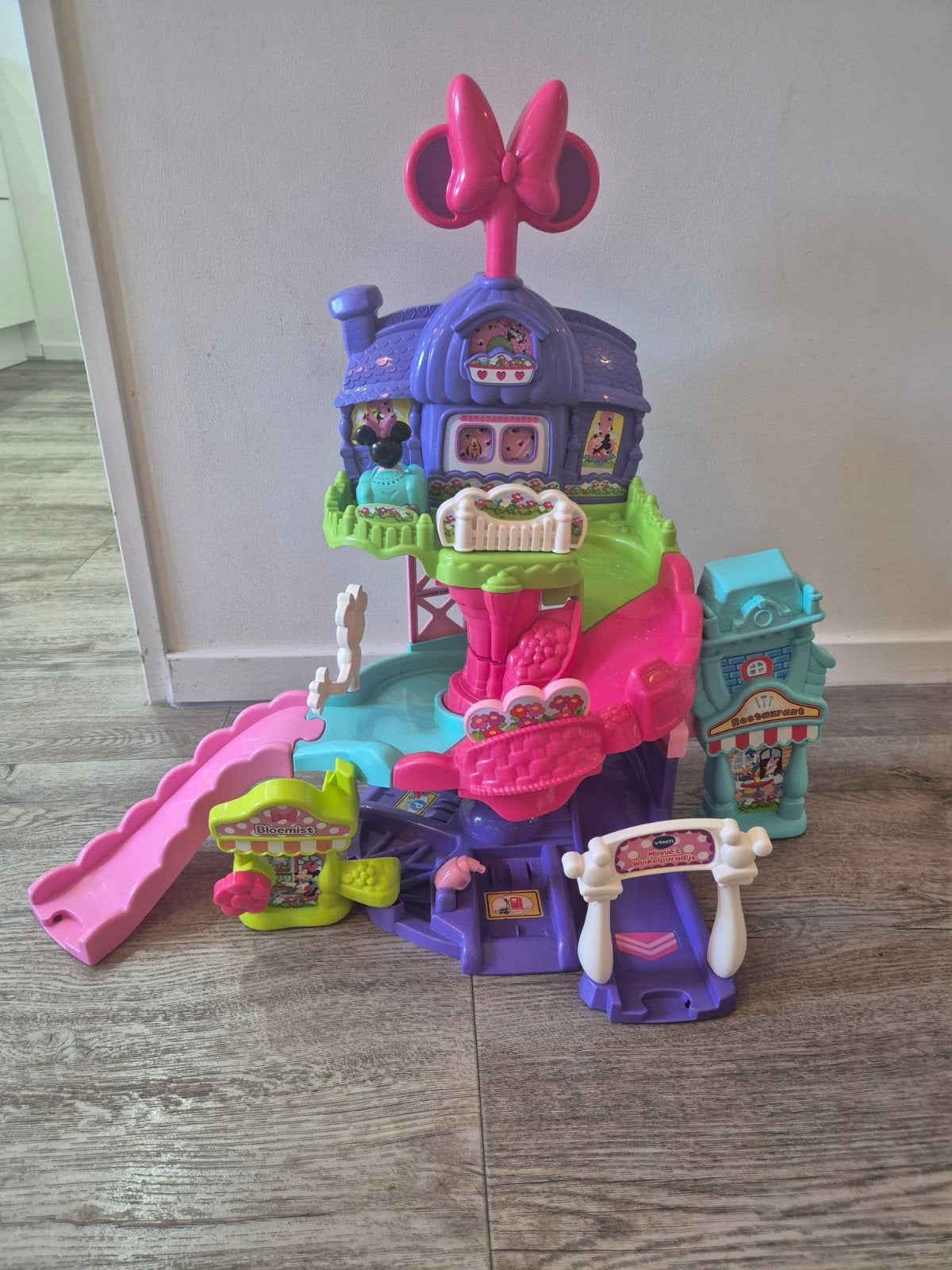 Minnie Mouse Speelhuis met Glijbaan en Accessoires, Ophalen, Gebruikt, Jongen of Meisje