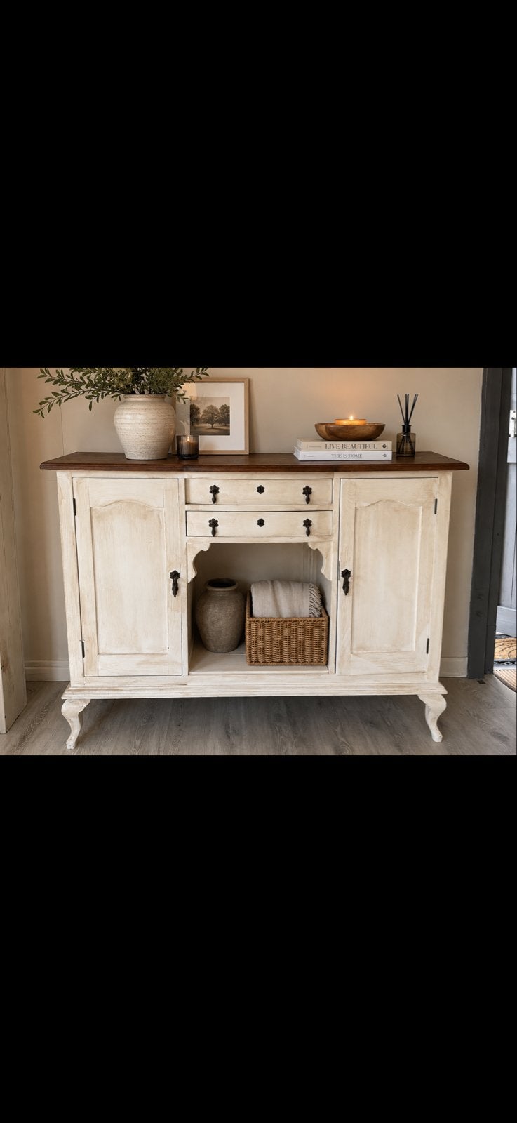 Landelijk dressoir/sideboard - 140x100x55 cm, Gebruikt, 100 tot 150 cm, Ophalen of Verzenden, Met lade(s)