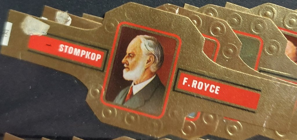 Sigarenbandjes, Ophalen of Verzenden, Gebruikt, Sigarenbandjes