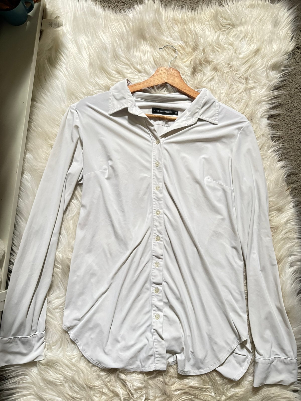 Studio anneloes blouse travelstof, Ophalen of Verzenden, Zo goed als nieuw, Maat 38/40 (M)