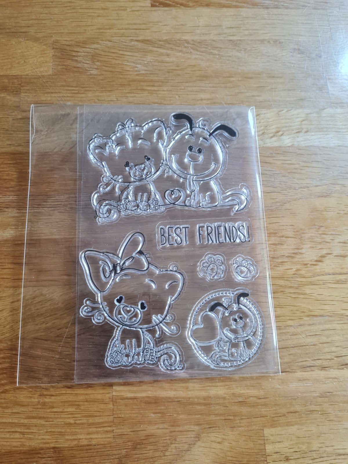 Clearstempels, hond &kat, knutselen, Bulletjournal, Ophalen, Zo goed als nieuw, Overige thema's, Overige typen