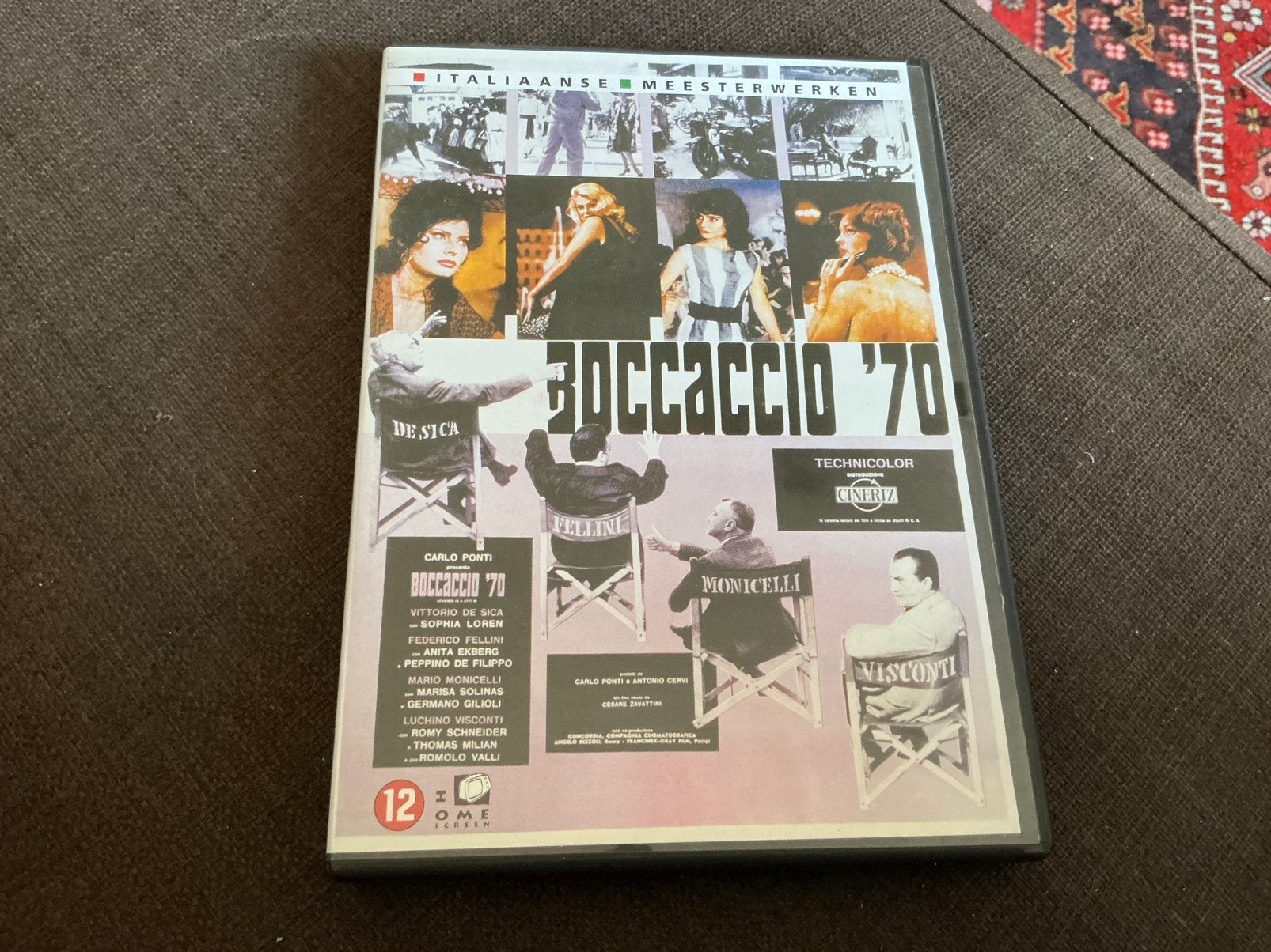 Boccaccio '70 DVD - Italiaanse Meesterwerken, Cd's en Dvd's, Ophalen of Verzenden