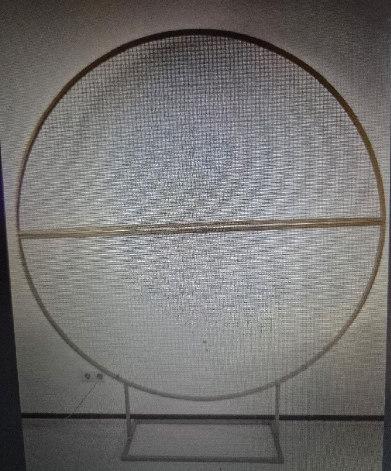 Raster backdrop 180 cm diameter voor feestjes en bruiloft, Hobby en Vrije tijd, Ophalen of Verzenden, Gebruikt, Versiering, Geboorte of Huwelijk