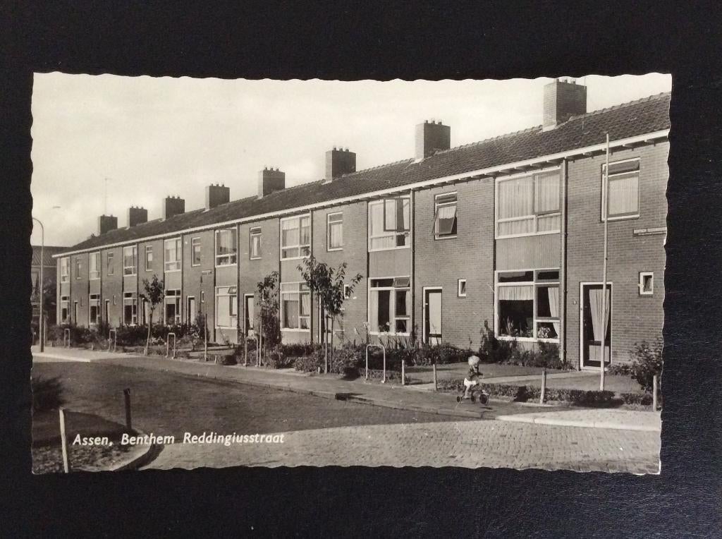 Assen, Benthem Reddingiusstraat, Ophalen of Verzenden, 1960 tot 1980, Ongelopen, Drenthe