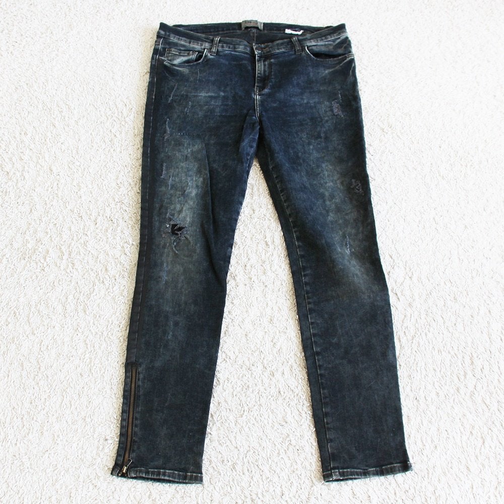 Mooie LTB Broek (Maat W33) - 85 € 25,-, Kleding | Dames, Blauw, Ophalen of Verzenden, Zo goed als nieuw, LTB