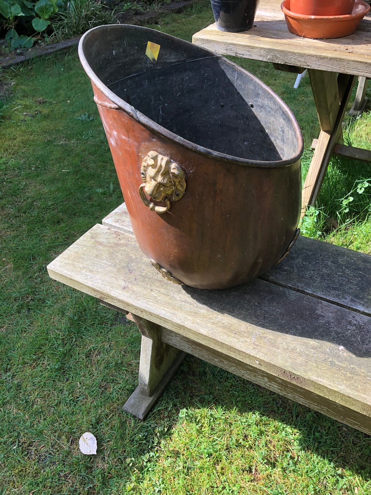 Oude koperen kan, Ophalen of Verzenden