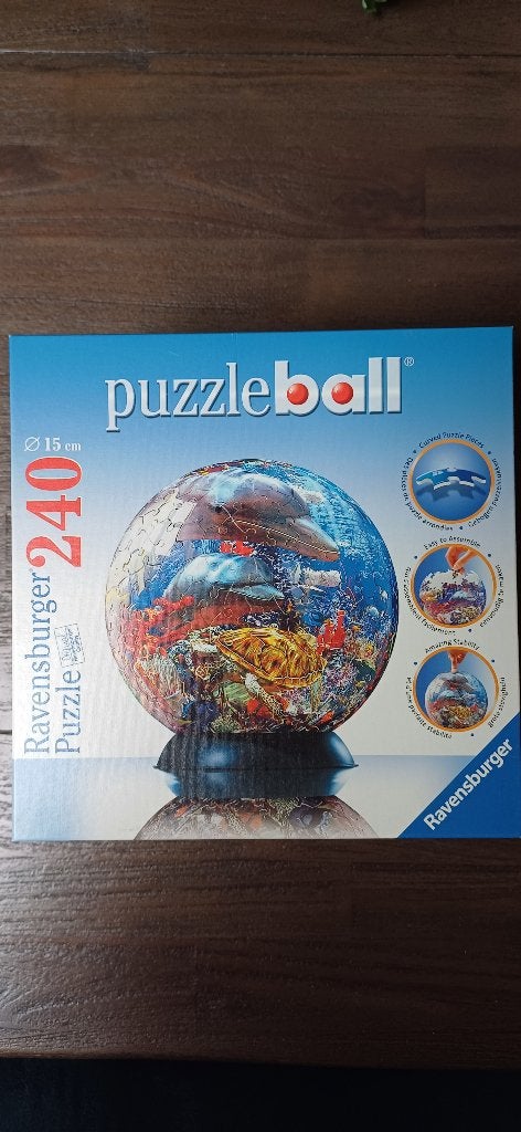 Ravensburger puzzel ball, Ophalen, Minder dan 500 stukjes, Zo goed als nieuw, Rubik's of 3D-puzzel