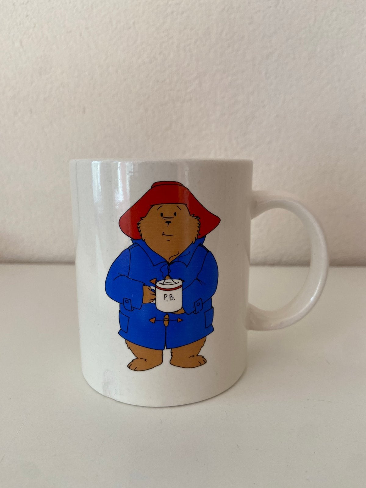 2000s Douwe Egberts Beertje Paddington Mok (2009), Gebruikt, Overige merken, Verzenden, Mok