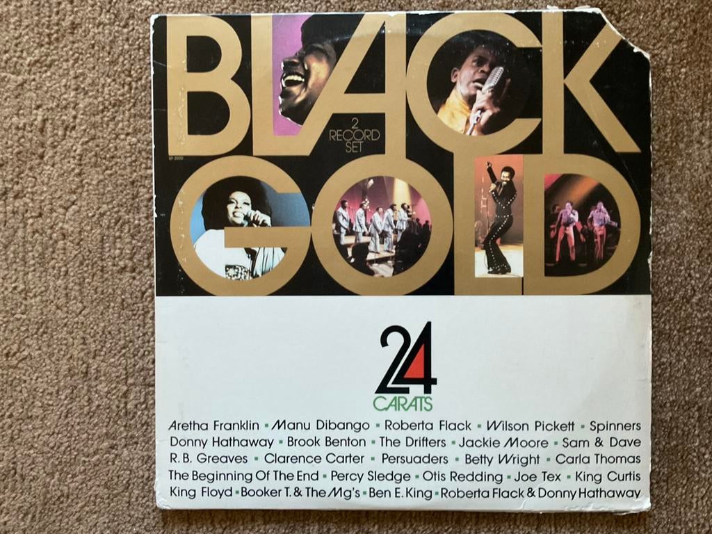 Dubbel lp, Black Gold, gaaf, Ophalen of Verzenden, Zo goed als nieuw