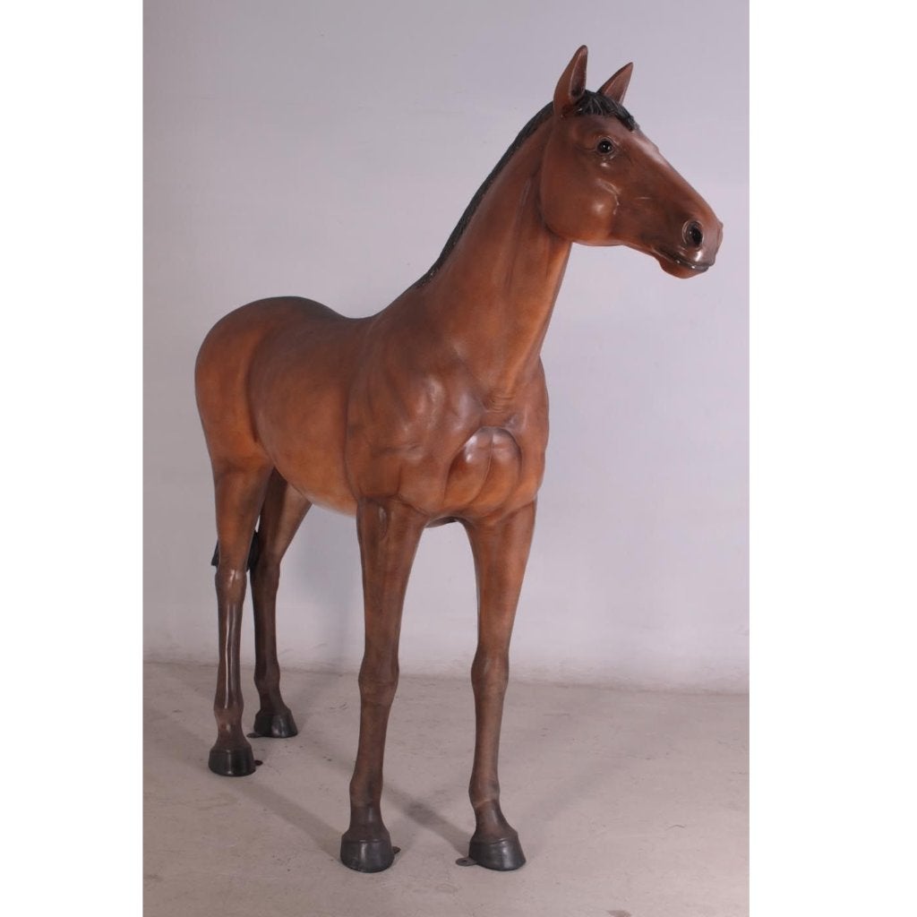 Paardenbeeld 208 cm - paard op ware grootte, Ophalen, Nieuw, Paard, Beeldje of Figuurtje