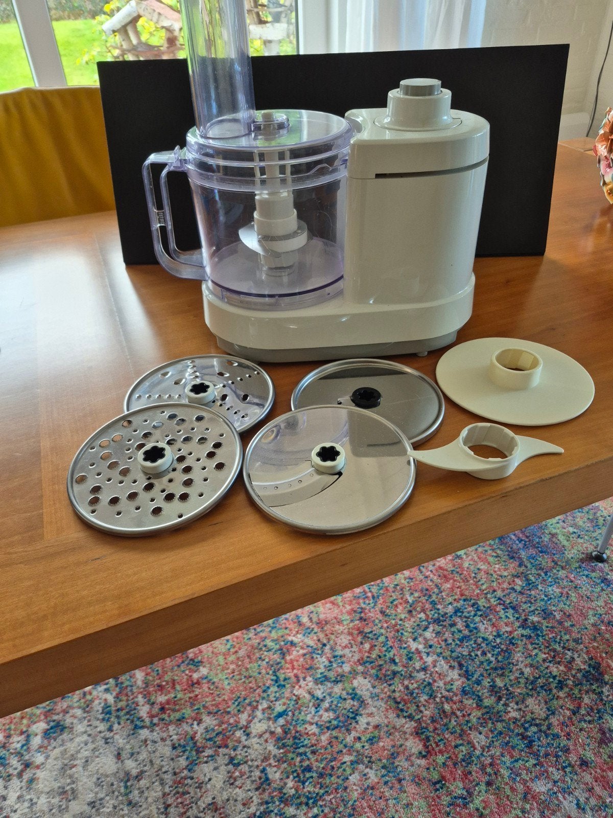 Krups Keukenmachine met diverse opzetstukken, Gebruikt, 1 tot 2 liter, 2 snelheden, Ophalen of Verzenden