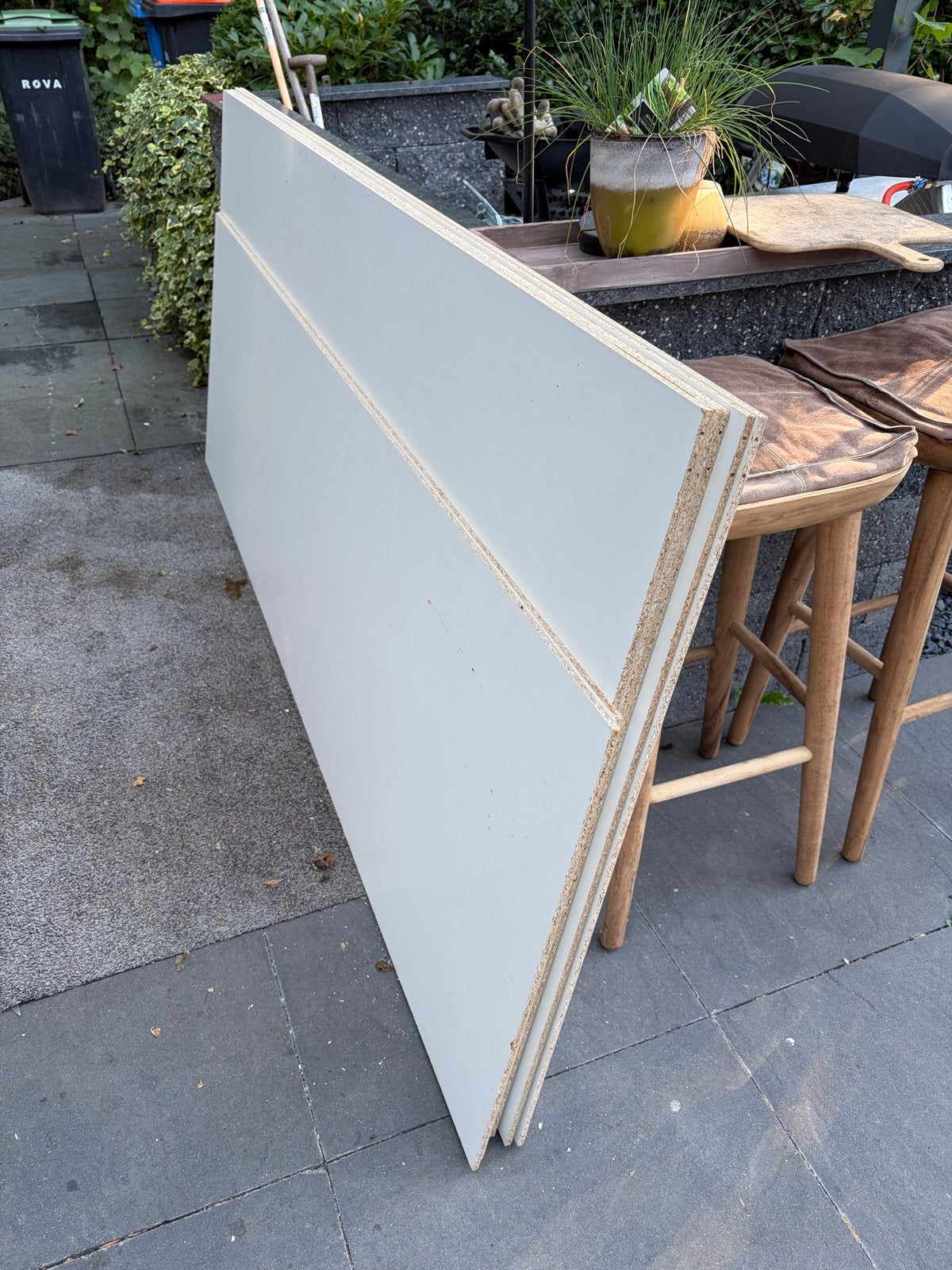 Storemax deurplaat, Ophalen, Nieuw, Hout