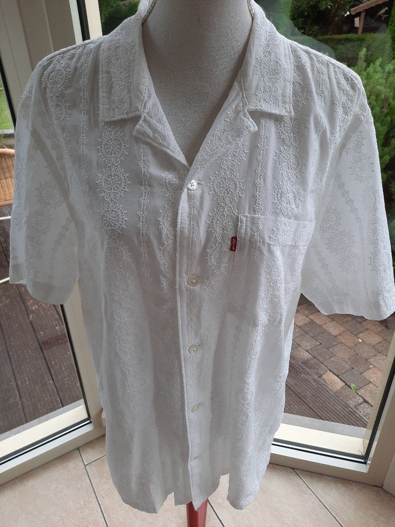 Mooie blouse LEVI'S - M/L, Verzenden, Wit, Maat 42/44 (L), Zo goed als nieuw