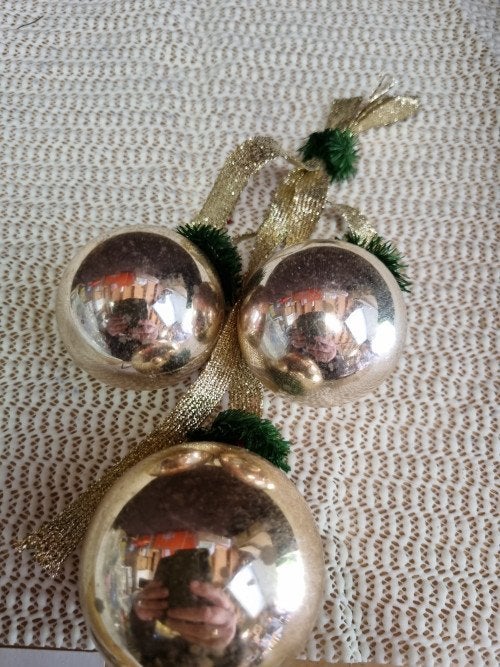 hanger champagne ballen glas [a973], Diversen, Kerst, Ophalen of Verzenden, 'T Olde Gre-j, Info@toldegrej.nl, Endepoelstraat 20f Didam