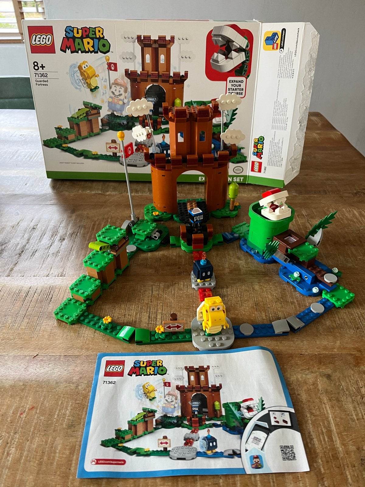 LEGO Super Mario 71362 Bewaakte Vesting Uitbreidingsset, Ophalen of Verzenden, Zo goed als nieuw