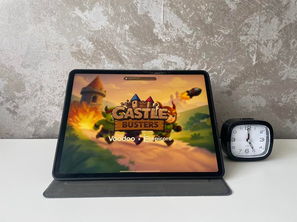 iPad Pro 12.9 inch 64GB + Lederen Case, Computers en Software, Apple iPads, Gebruikt, 12 inch, Ophalen of Verzenden, Apple iPad Pro