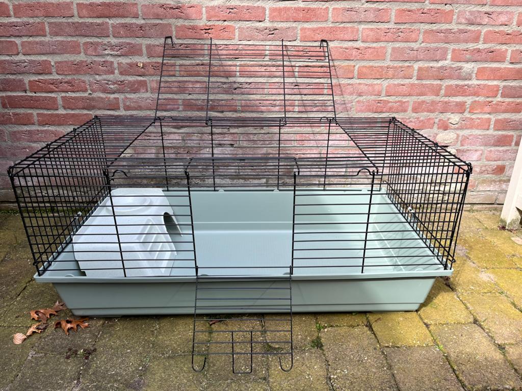 Konijnenkooi, Kooi, Zo goed als nieuw, Konijn, 75 tot 110 cm