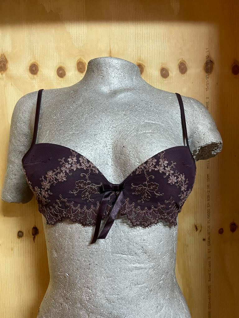 Marie jo push up bh 75a  en 80a model fiorella, Kleding | Dames, Ondergoed en Lingerie, BH, Paars, Verzenden