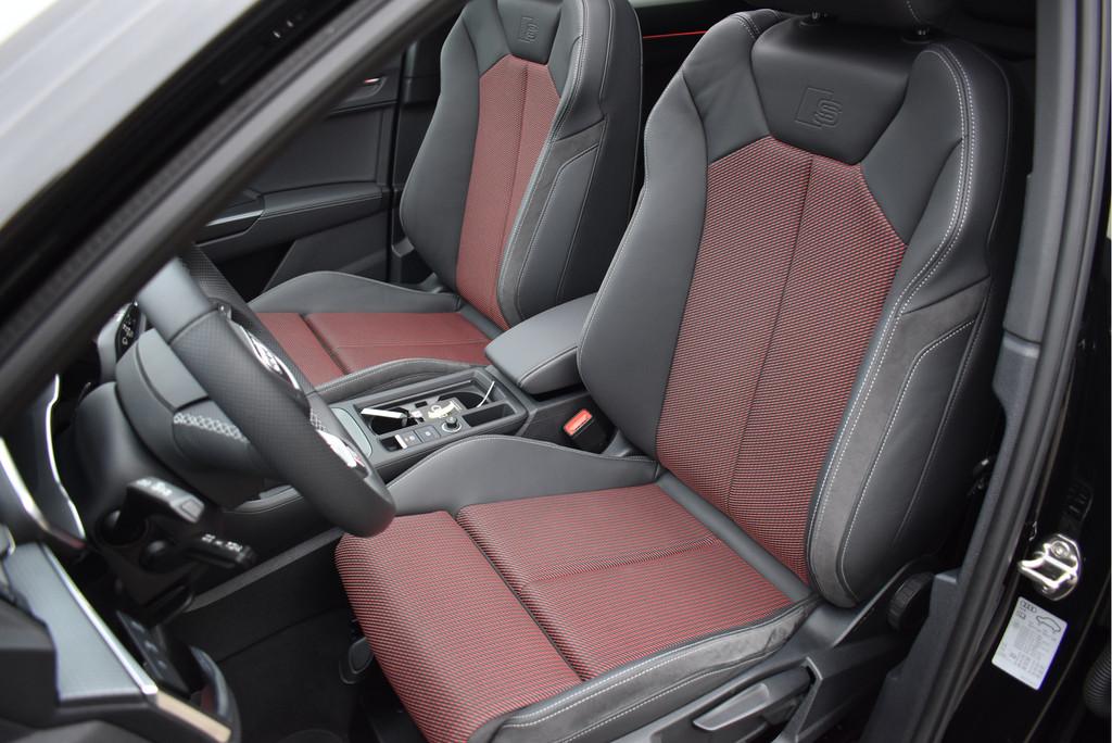 Audi Q3 Sportback 45 TFSI e S-Line 245 Pk Pano Sonos 360 Led, Auto's, Audi, Gebruikt, Euro 6, Leder en Stof, Zwart