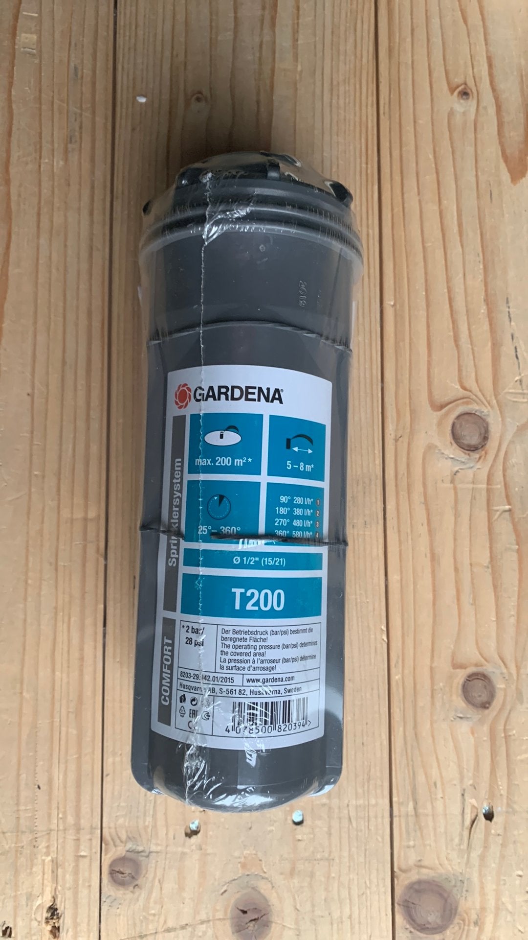 GARDENA T200 verzonken turbinesproeier – Nieuw, Tuin en Terras, Nieuw, Ophalen of Verzenden, X, C