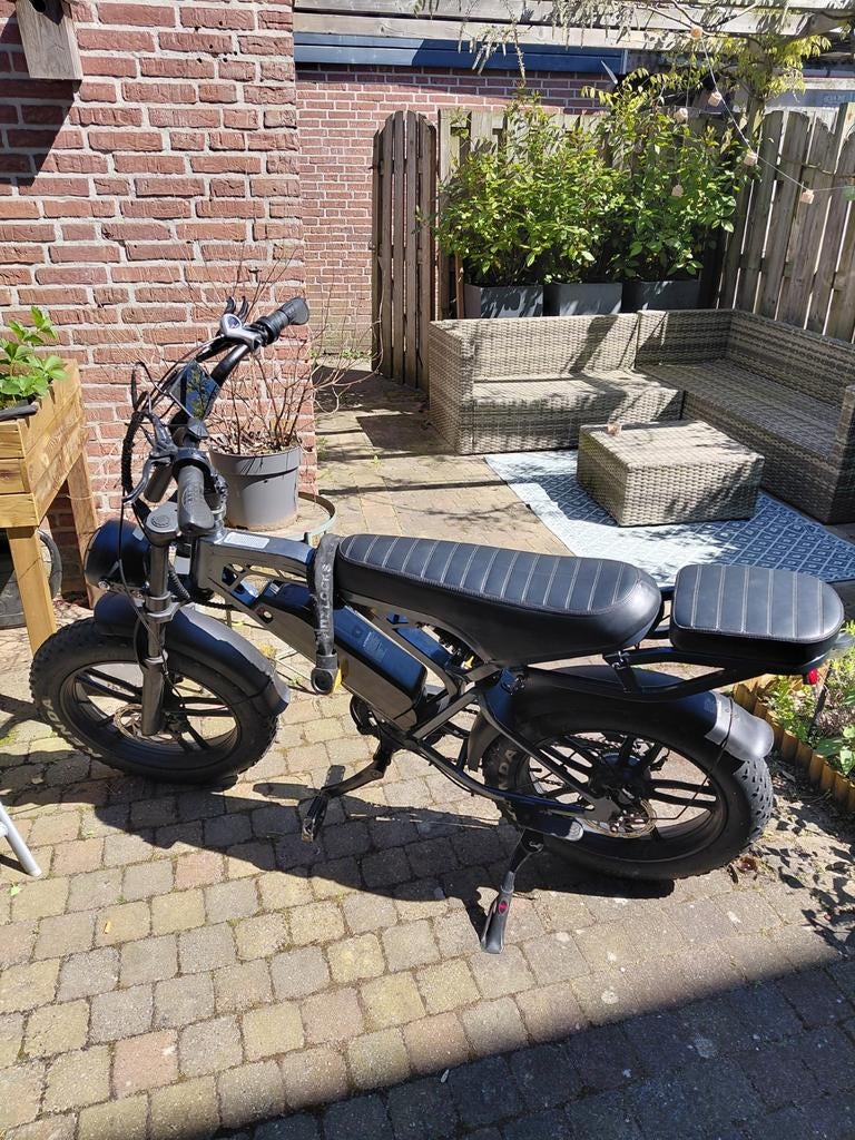 Fatbike met gashendel en nieuwe motor tandwielen, Fietsen en Brommers, Elektrische fietsen, Ophalen, Zo goed als nieuw, Overige merken