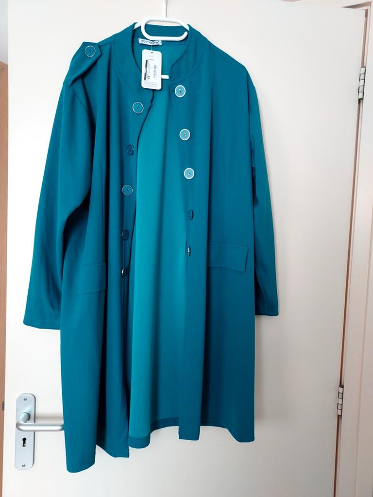 Nieuwe Magna Petrol Blazer Maat 52-54, Kleding | Dames, Ophalen of Verzenden