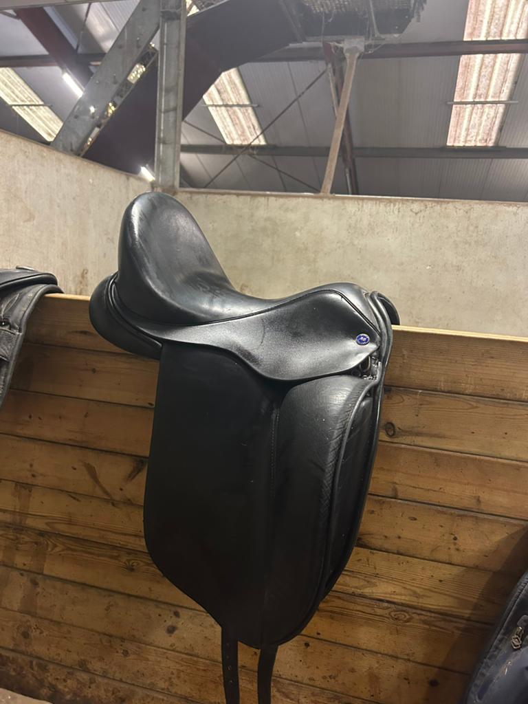 Dressuur én springzadel, Dieren en Toebehoren, Paarden en Pony's | Zadels, Ophalen of Verzenden, Nieuw, Dressuur