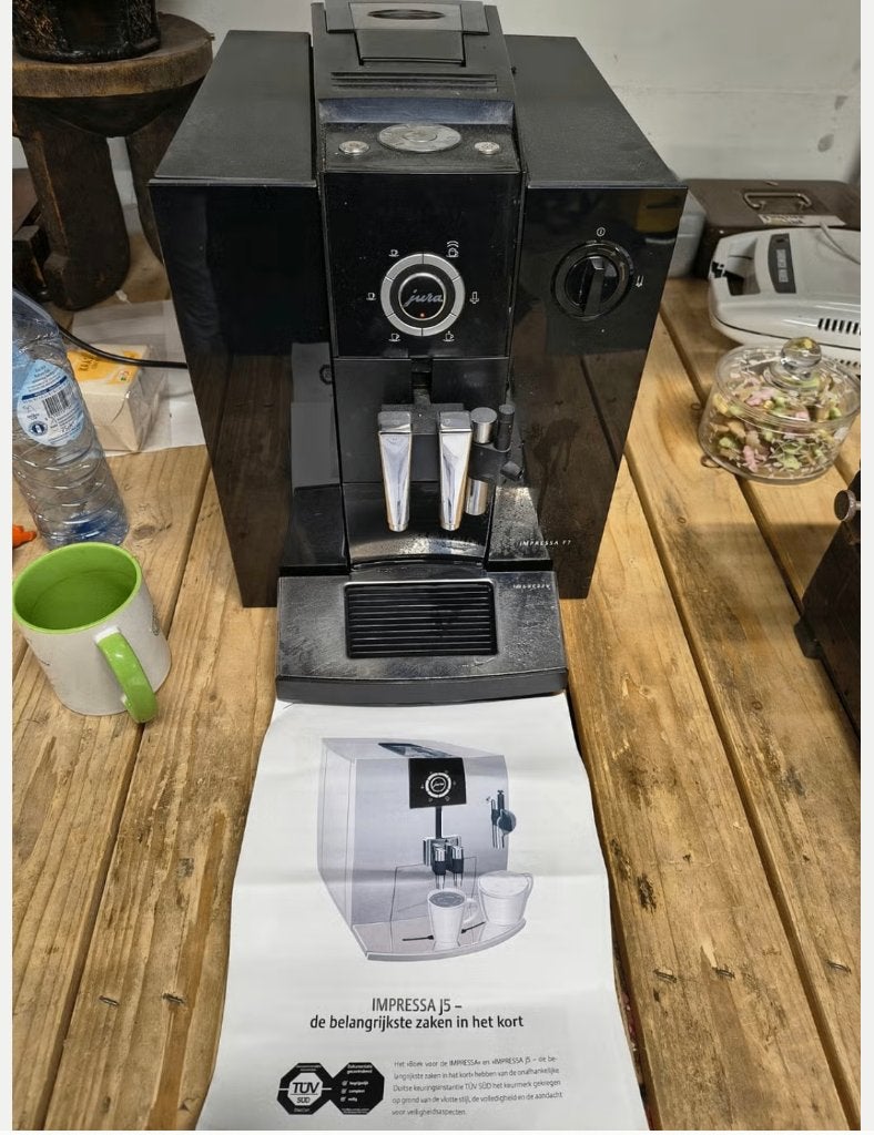 Jura impressa F7 koffiezetapparaat - koffiemachine, Ophalen, ., 10 kopjes of meer, Koffiemachine