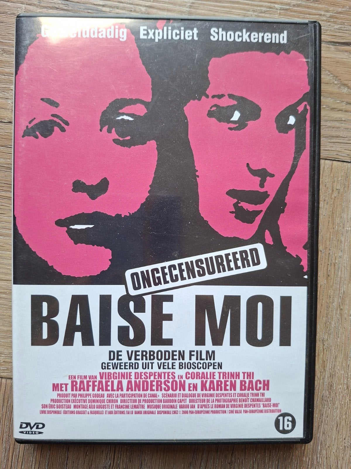 Baise-moi - De Verboden Film (Ongecensureerd) DVD, Vanaf 16 jaar, Nederlands, Ophalen of Verzenden, Zo goed als nieuw