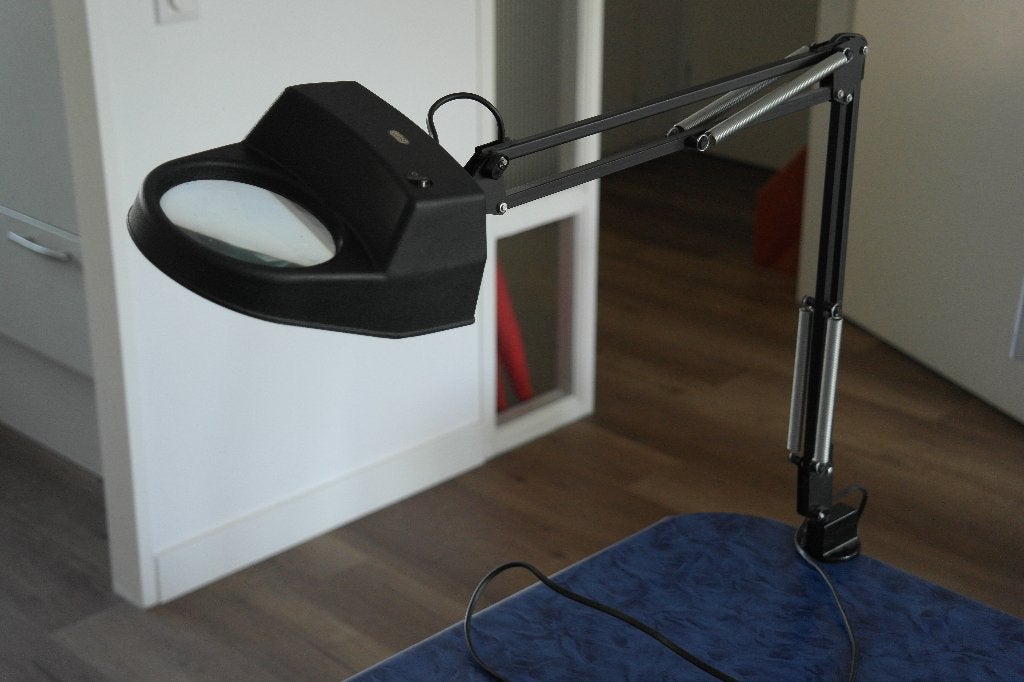 loeplamp, Ophalen of Verzenden, Gebruikt, Loeplamp