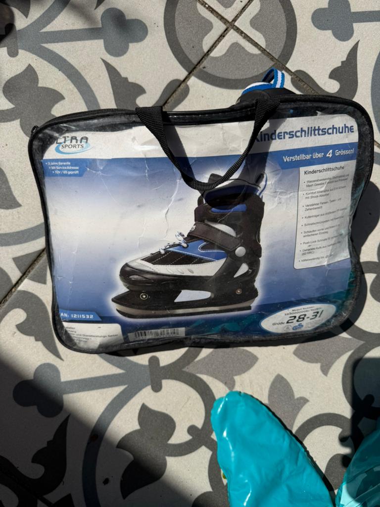 Kinder schaatsen verstelbaar 28–31, Ophalen of Verzenden, Zo goed als nieuw, IJshockeyschaatsen, Overige merken