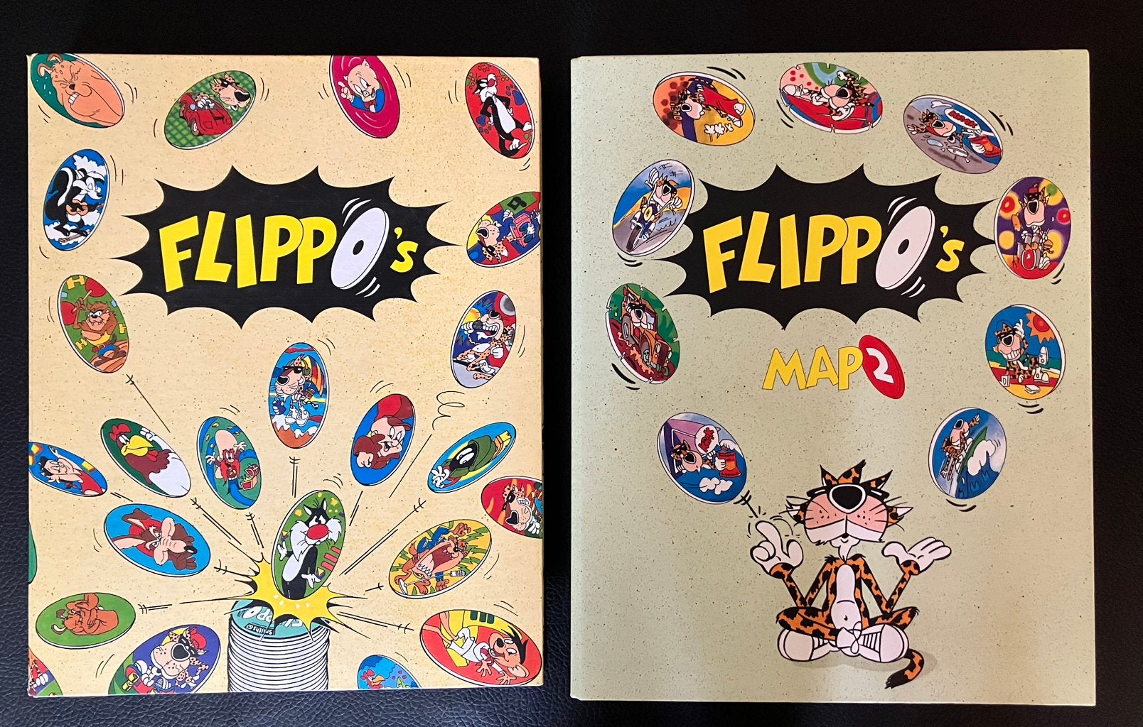 Flippo mappen 1+ 2, Verzamelen, Flippo's, Ophalen of Verzenden, Joker, Verzameling