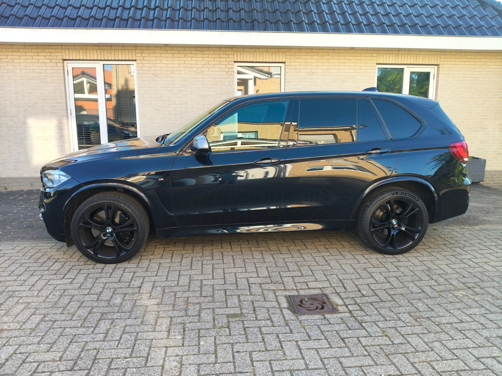 BMW X5 F15/F85 21 inch breedset velgen met Michelin banden, Gebruikt, 285 mm, Banden en Velgen, Personenwagen