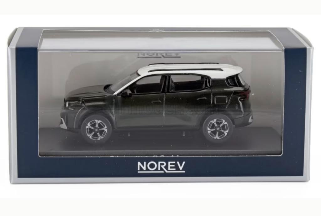 Citroen C3 Aircross 2025 Groen & Wit 1:43 NOREV ref. 155342, Hobby en Vrije tijd, Modelauto's | 1:43, Verzenden, Nieuw, Auto, Norev