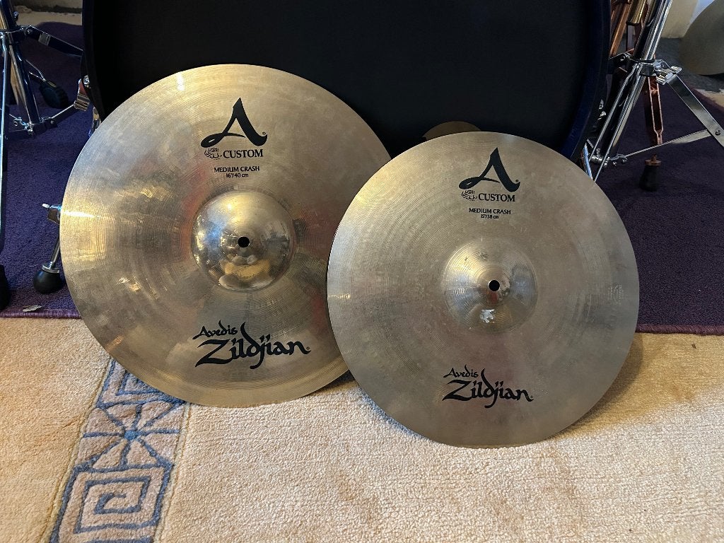 Zildjian Crash Collection 14”–17” €75–€300, Muziek en Instrumenten, Instrumenten | Onderdelen, Gebruikt, USA, Drums of Percussie
