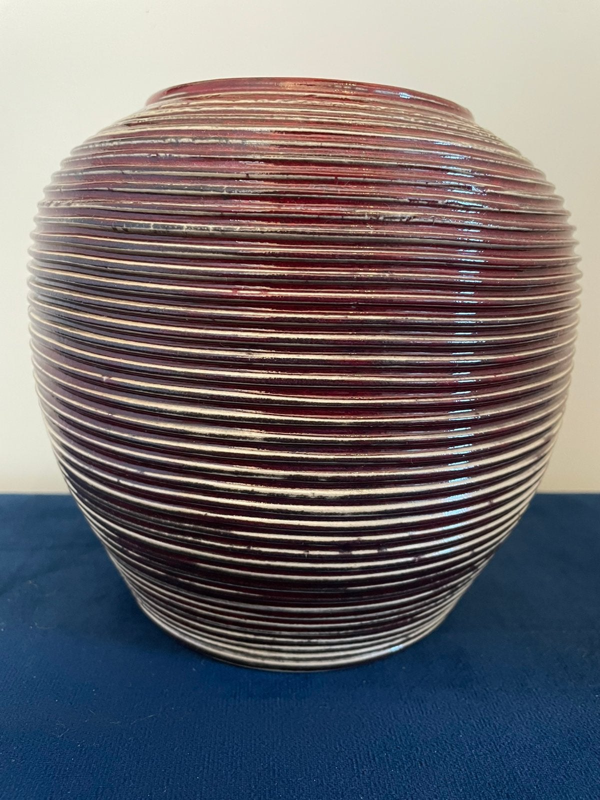 Kees van den Hurk NL • sgraffito vaas gesigneerd • 2000-2010, Ophalen of Verzenden