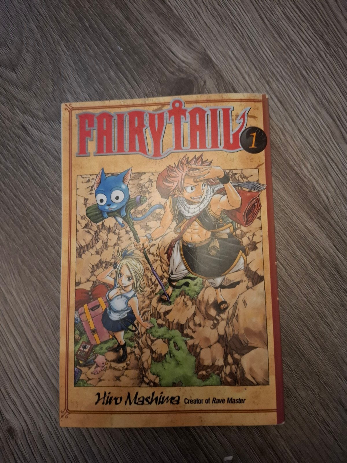 Fairy Tail Deel 1 Manga - Zo goed als nieuw, Eén comic, Ophalen of Verzenden, Japan (Manga), Hiro Mashima